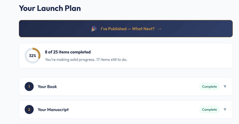 Your personalised strategy — every decision in one place
